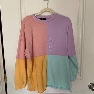 Limited edition misguided colorblock sweater